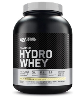 Platinum Hydro Whey, Velocity Vanilla, 3.52 lb (1.6 kg) - New!