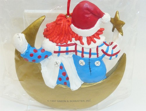 Ann and Andy Kurt S Adler Raggedy Ann ORNAMENTI NATALIZI come nuovi! Vintage - Foto 6 di 7