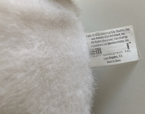 Vintage Balto MUK POLAR BEAR Universal Studios Plush 1995 Stuffed Animal Toy - 第 9/13 張圖片