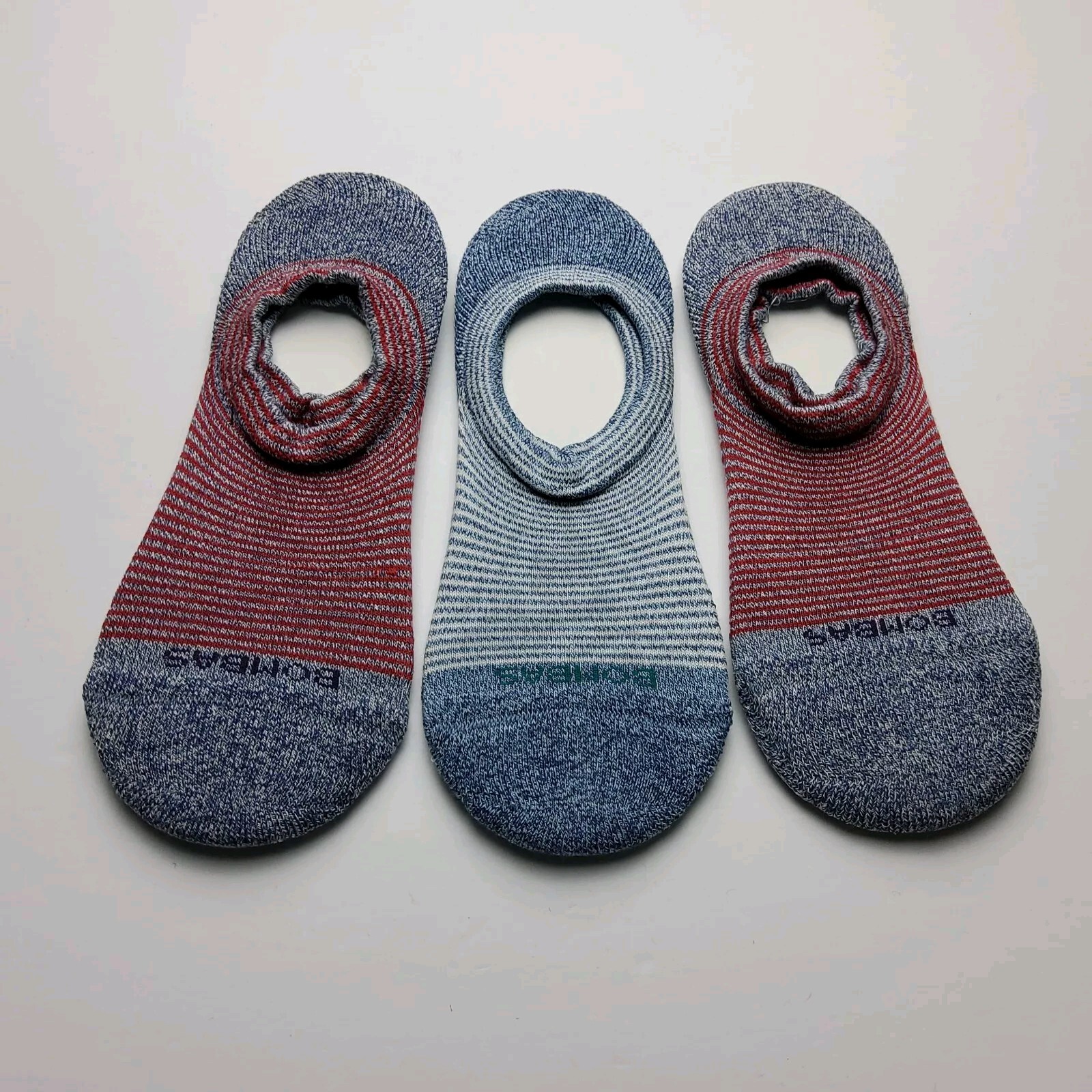 Bombas No Show Socks 3-Pair Pack Size Large  -image