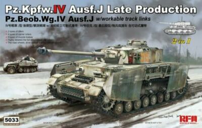 RYEFIELD MODEL RFM RM-5033 1/35 Pz.Kpfw.IV Ausf.J Late Productio