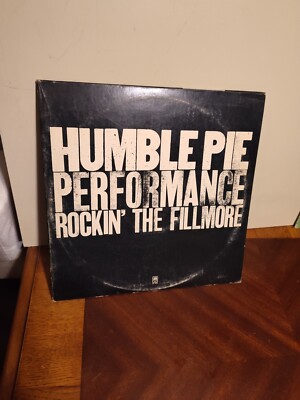 HUMBLE PIE - PERFORMANCE ROCKIN THE FILLMORE  2x VINYL LP / 1971 SP 3506 Pittman