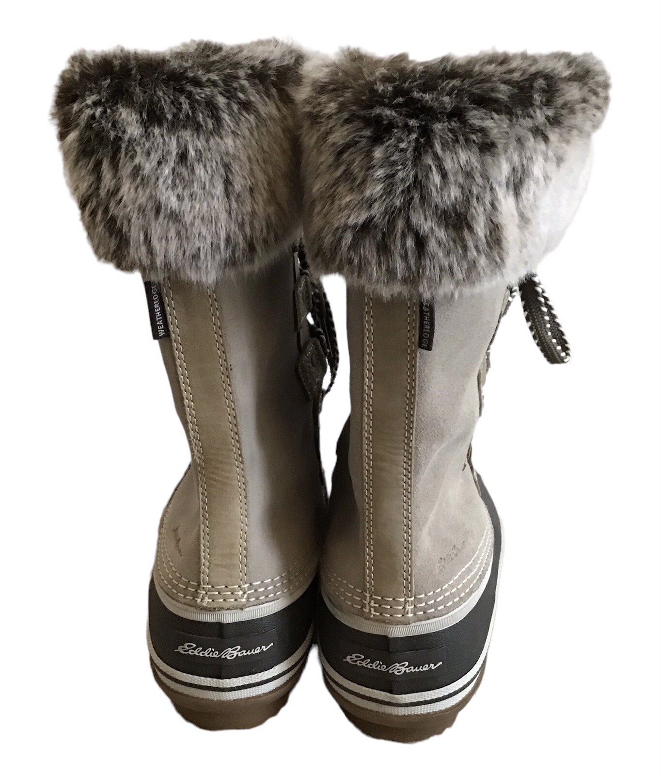 Eddie Bauer Women's Hunt Pac Deluxe Boots Lace Up Fur… Gem