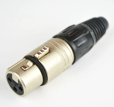 NEUTRIK XLR-Stecker 3 pol. Female NC 3 FX | Neu Originalverpackung