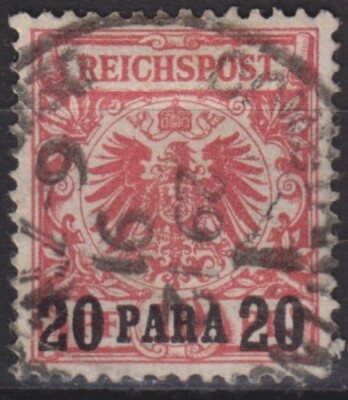 Türkei dt. Post Nr. 7 (4), german post office Turkey, 1889 o