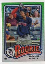 2024 Bowman Chrome Ceddanne Rafaela #ROY-5 Rookie of the Year Favorites Boston