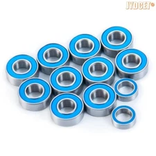 12pcs Blue Ball Bearing Kit for RC Tamiya Blackfoot, Mud Blaster & Fast Attack