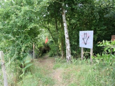 Foto 6x4 rote Flagge oben Appleford Als ich zuerst hier runterkam die Flagge c2009