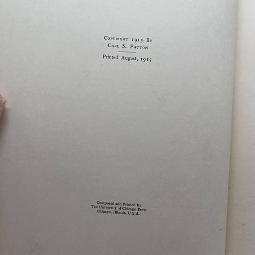 Sources of the Synoptic Gospels by Carl S. Patton 1915 1st/1st ANTIQUE Acceptabl - Picture 7 of 11