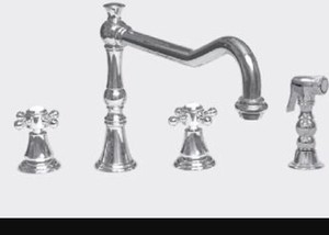 Sigma 1 3555012 59 Series 350 Kitchen Faucet W Hand Spray Antique