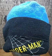 Spider Man Youth Kids Knit Beanie Winter Hat Boys One Size
