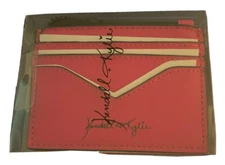 Kendall + Kylie CC Holder ID Key Chain Zipper Coin Purse Wallet