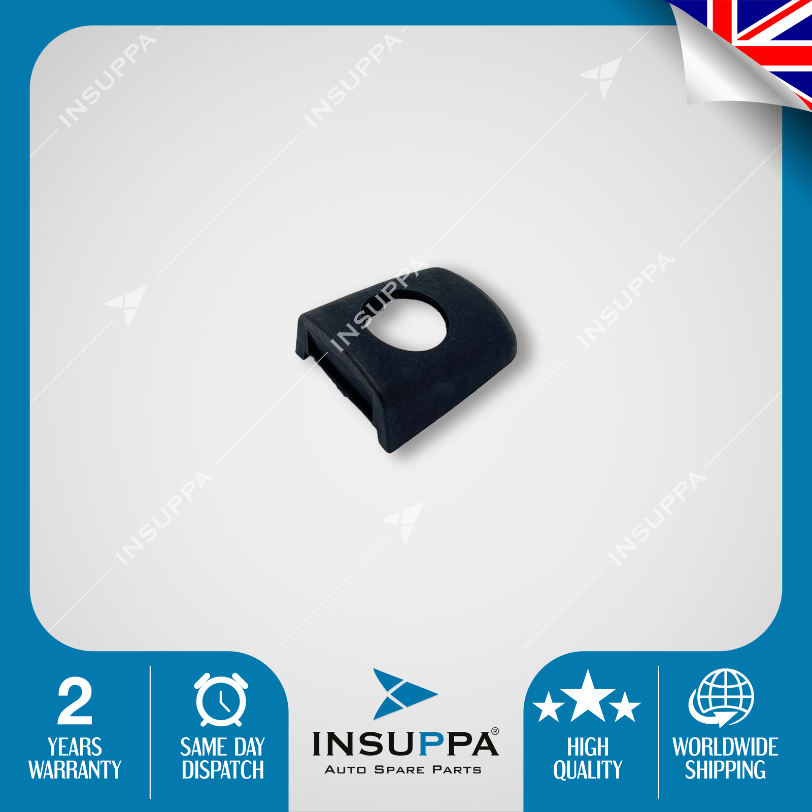 For Peugeot Partner Citroen Berlingo Door Handle End Caps Trim Set