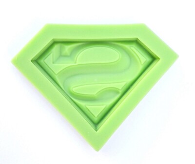Superhero Silicone Mold, Can be used for Fondant Cake Decoration, or Resin/Clay