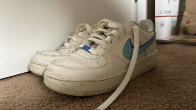 Size 7Y- Nike Limited Blue Air Force Low Big kids