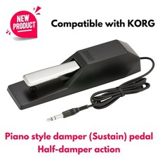 Half-damper Sustain Pedal with Piano Style Ac...