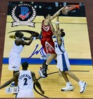 Yao Ming Autographed Signed 8x10 Photo Houston Rockets Beckett Wit N4