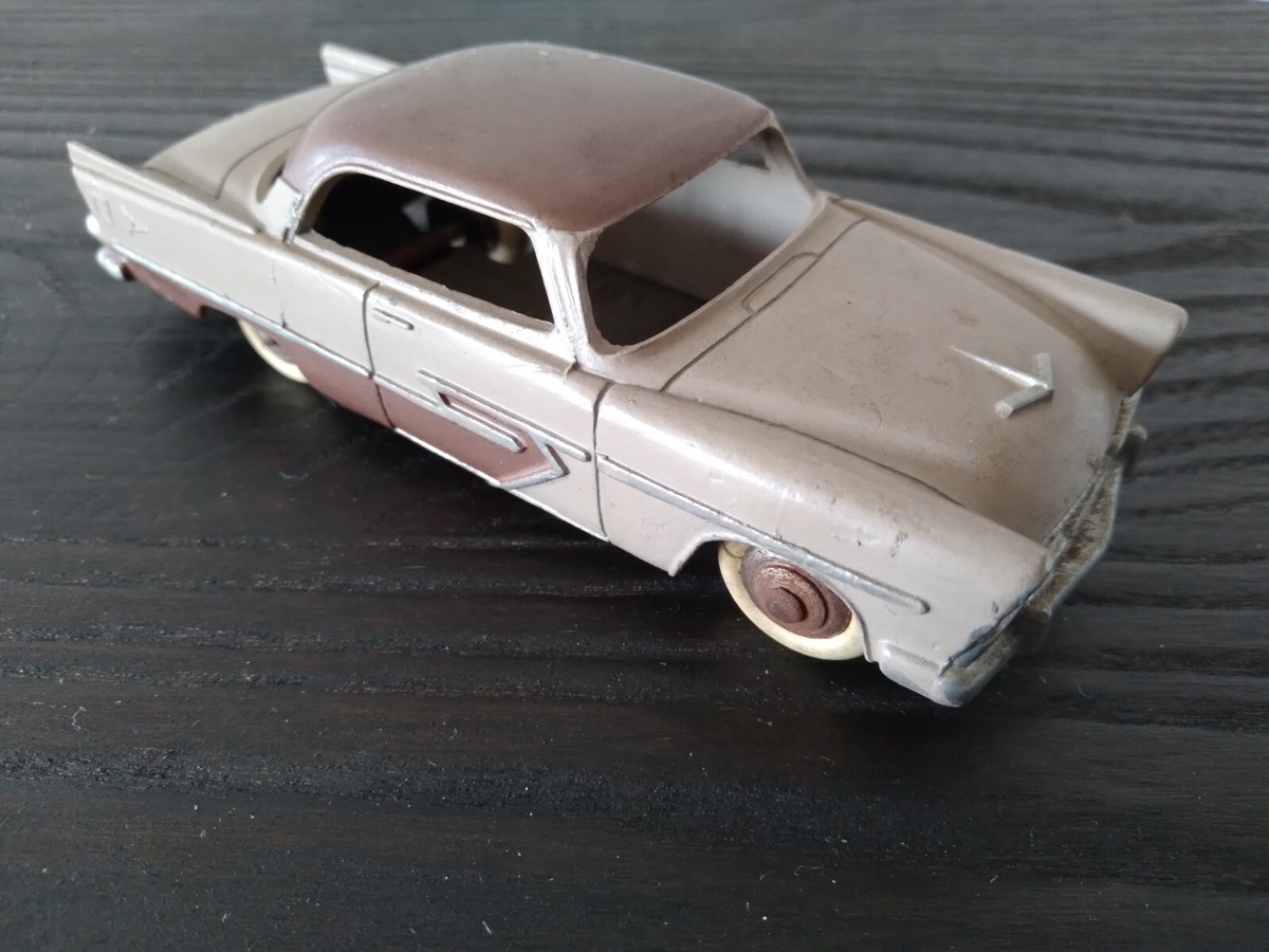 vintage Dinky Toys 24 D Plymouth Belvedere Tan/Fawn & Metallic