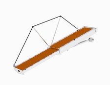 Passerella idraulica JUMP 240 - 2,40 mt.