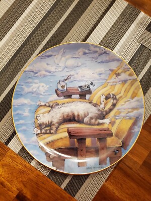 Cat Day Afternoon by Gary Patterson 1996 Decorative Plate