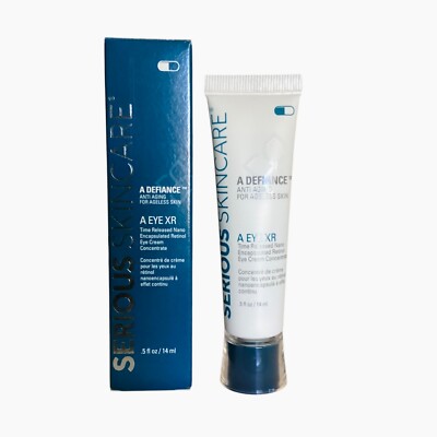 SERIOUS SKIN CARE A DEFIANCE EYE XR (Full Size .5oz/Sealed/NIB)