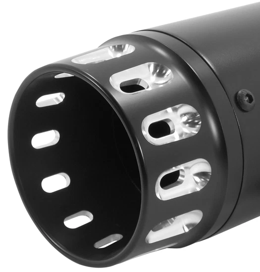 Silenciadores de escape negros de 4" x 30" para Harley Sportglide 18+ FLSB 97158 Foto 2 de 2