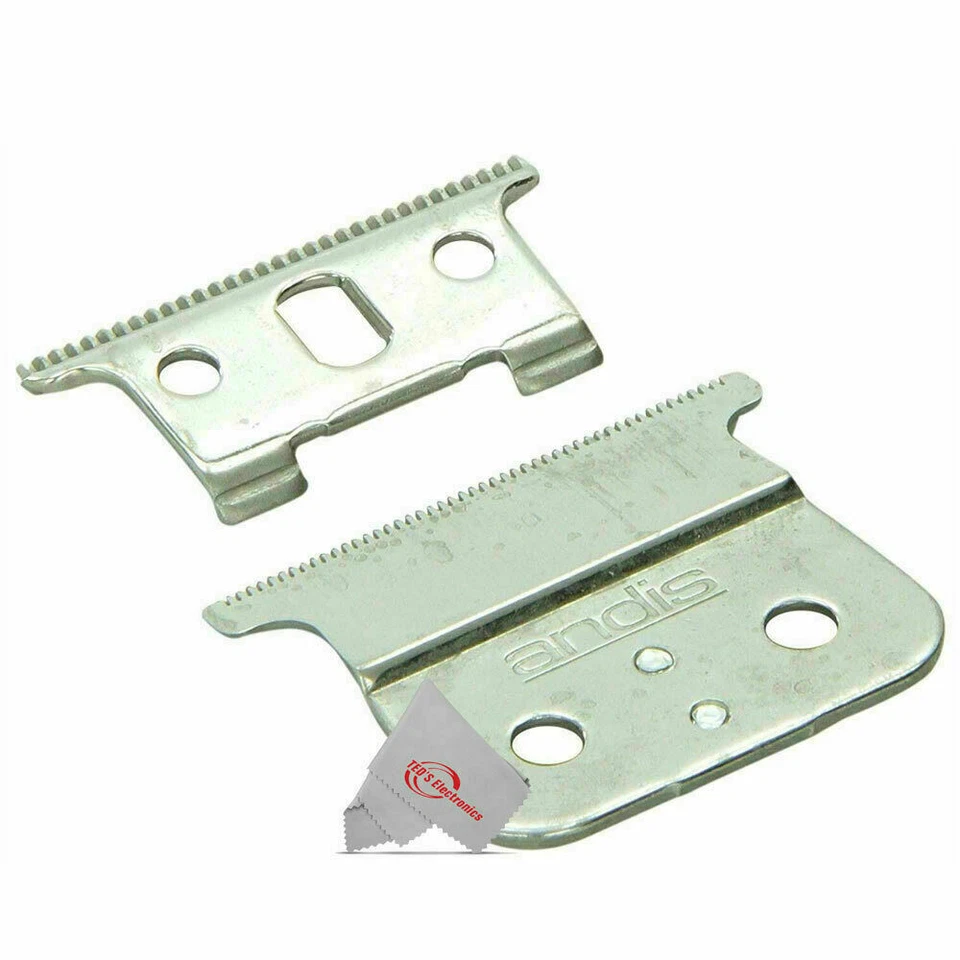 Paquete de 2 cuchillas en T de repuesto Andis #04521 para recortadora T-Outliner GTO/GO/ORL/SL/SLS Foto 3 de 4