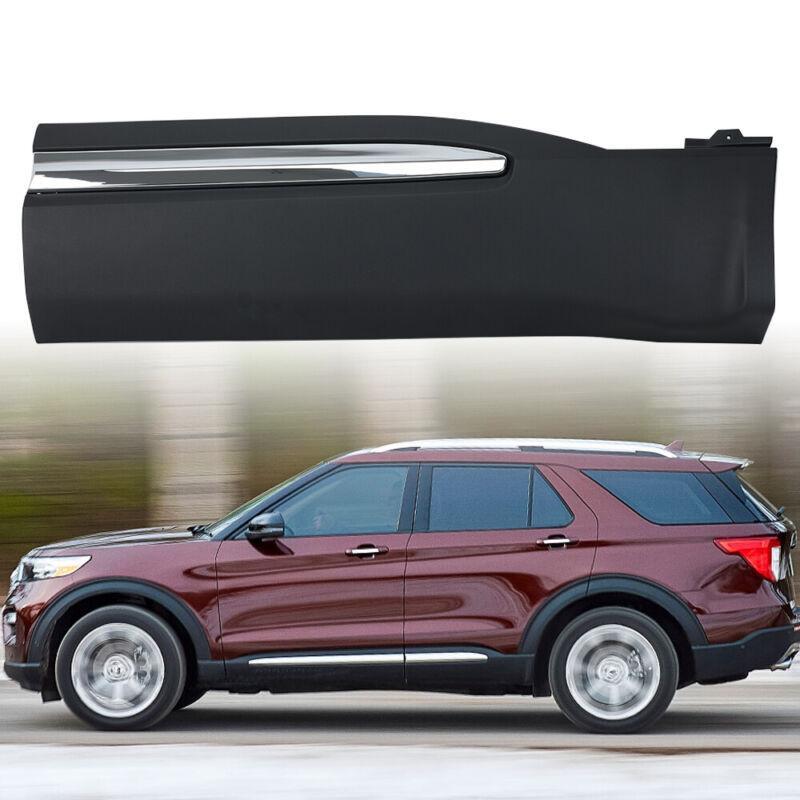 2020-2021 Ford Explorer Left Rear Door Molding Trim Lower | Chrome