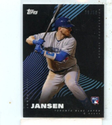 Danny Jansen 2019 Topps On Demand MLB Rookie Progression Blue Rookie #D /50