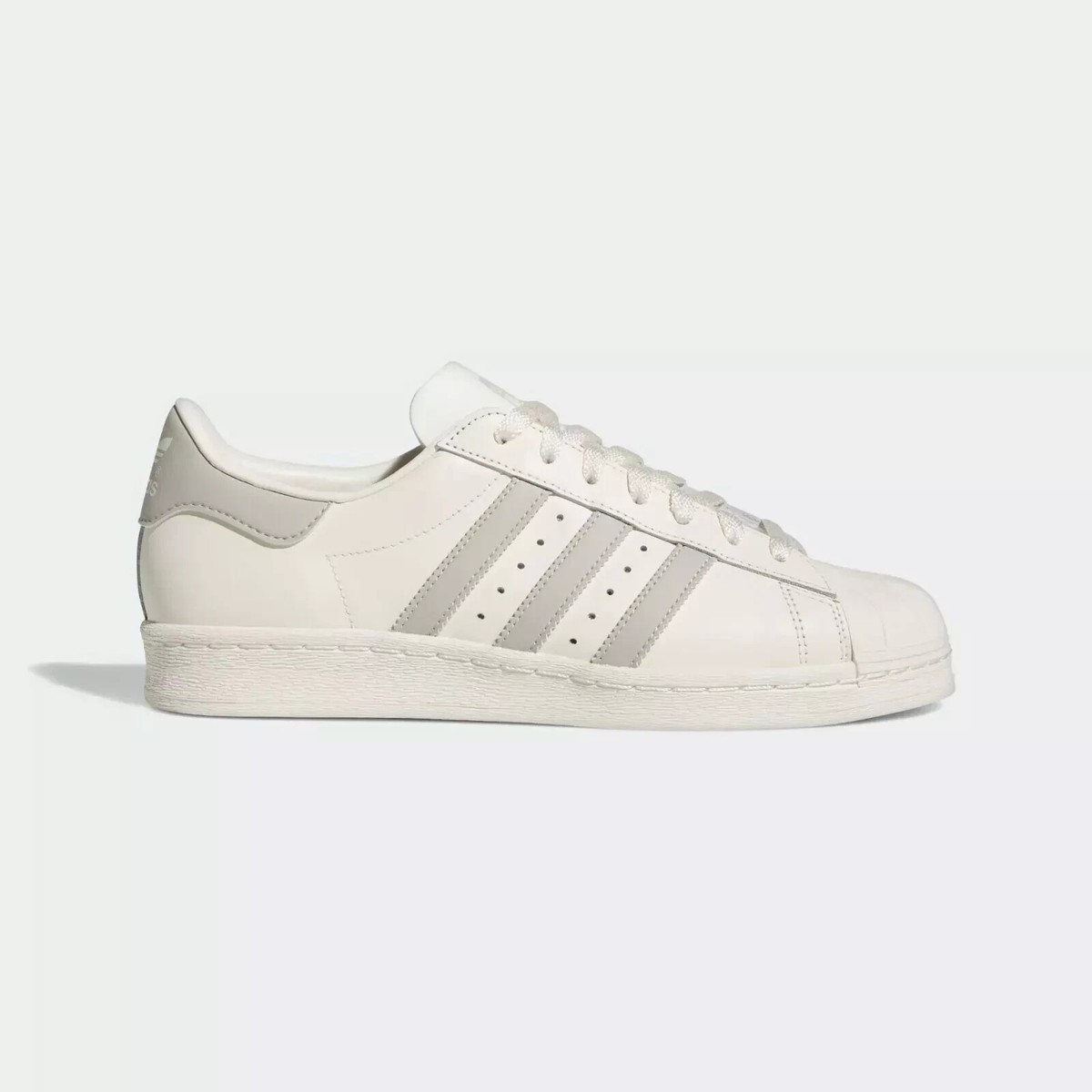 Size 9.5 - adidas Superstar 82 Cloud White Metal Grey for sale