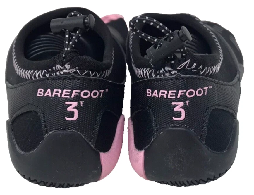 Body Glove Women's Barefoot Pull On Comfort Water Shoes Black/Pink Size:6 117B - Image 3 of 4