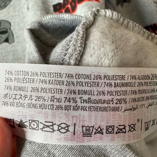 Star Wars Disneyland Gray Kids Hoodie Size Medium 7/8 - Picture 10 of 11