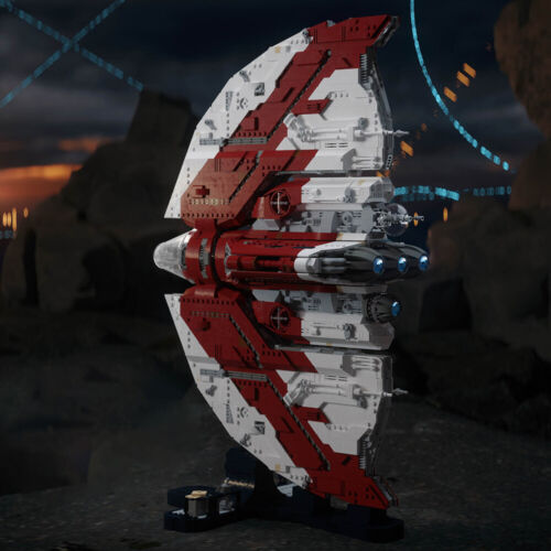 MOC Factory 154120 Star Wars Ahsoka Tano’s T-6 Jedi Shuttle mit 5128 Teilen - Bild 4 von 8