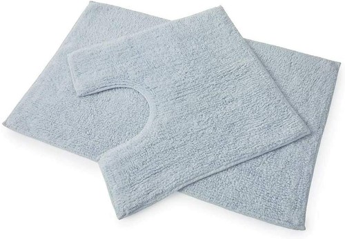 Premier 2-teiliges Bad & Sockel Matte WC Set maschinenwaschbar 100 % Baumwolle - Bild 26 von 27