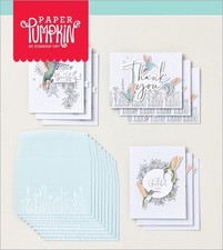   Paper Pumpkin  Stampin' Up Fluttering Garden Card Kit - March 2026