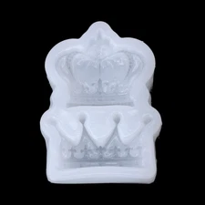 Crown Epoxy Resin Casting Mold Cake Decor Chocolate Cookie Craft Projects Tool