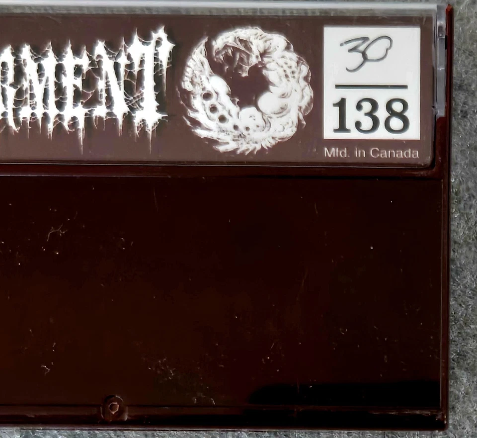 DEVOURMENT Molesting The Decapitated Tape - Dried Blood #30/138 Rare Death Metal - Image 3 of 3