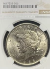 1922 NGC MS60 Peace Dollar-90% Silver Certified