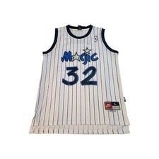 Nike 1993 Orlando Magics #32 Shaquille O'Neal  Throwback Jersey Size Large New