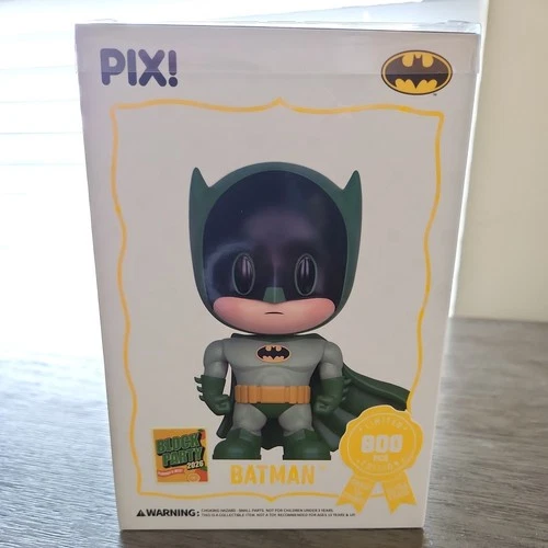 Thrilljoy PIX! Batman Chase LE 800 MegaCon Block Party 2026 Protector Included
