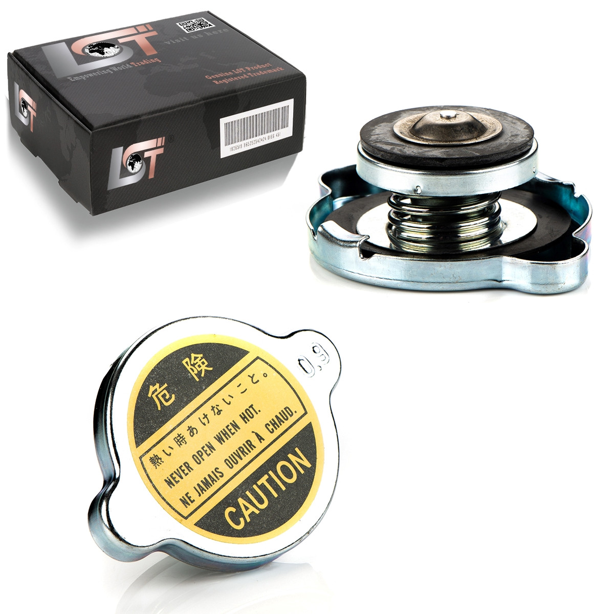 2x Radiator Cap Cover 0.9 Bar for MITSUBISHI for NISSAN