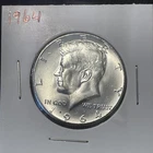 90% Silver 1964 Kennedy Half Dollar. Beautiful Coin!