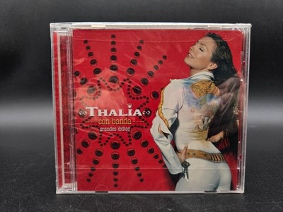 Thalia Con Banda Grandes Exitos CD 2001 Latin Pop EMI Latin Mexico New Sealed
