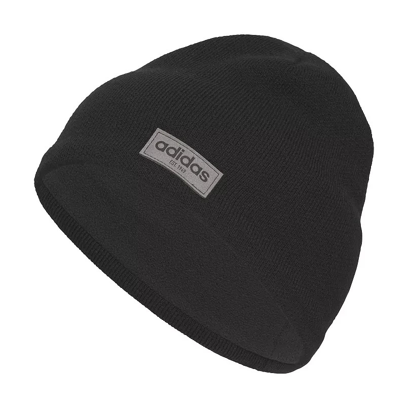 adidas Men's Black/Grey Premium Skully Beanie (JL1113) - NWT | eBay