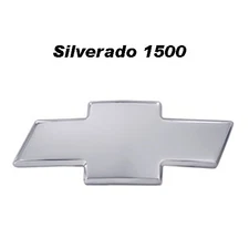 Front Billet Bowtie Grille Emblem Smooth 03-06 Chevy Silverado 1500 CBS Polished