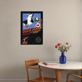 638266 Duck Hunt Cover Gamer Game Videogame Nes Wii Wall Decor Poster