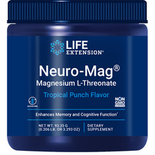 Neuro-Mag Magnesium L-Threonate Powder Tropic...