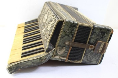Vintage Italian A.ROSATI Keyboard /Button Accordion - Project #R7948