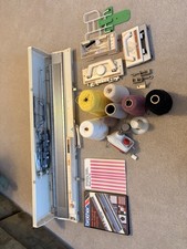 Brother KH-710 Knitting Machine with Accessories and Instruction Manuals.