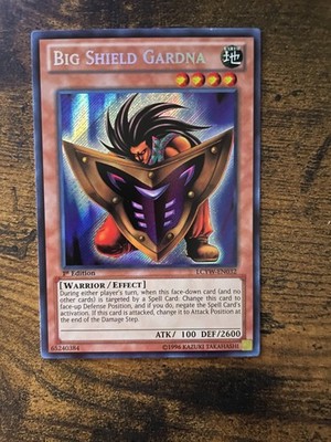 Big Shield Gardna - LCYW-EN032 - 1st Edition - Secret Rare - VLP